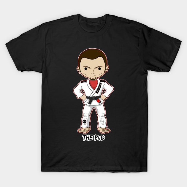 BJJ Characters Black Belt T-Shirt by GuardUp